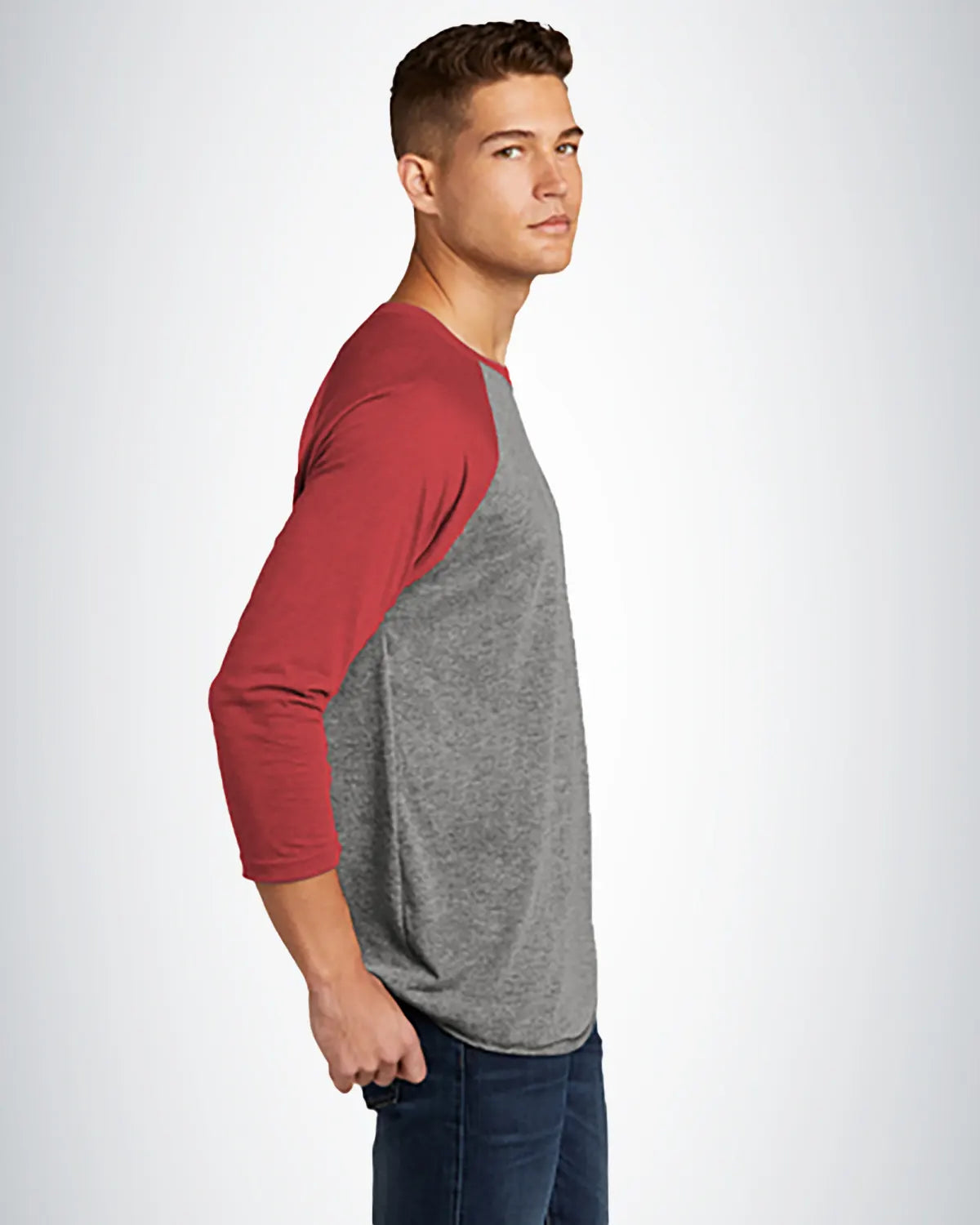 Next Level 6051 Triblend Three-Quarter Raglan T-Shirt