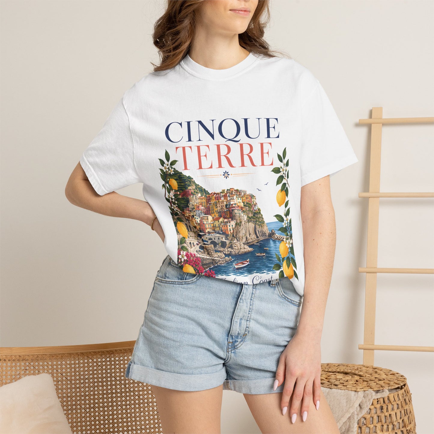 Cinque Terre – Italian Coast | Premium Summer Tee