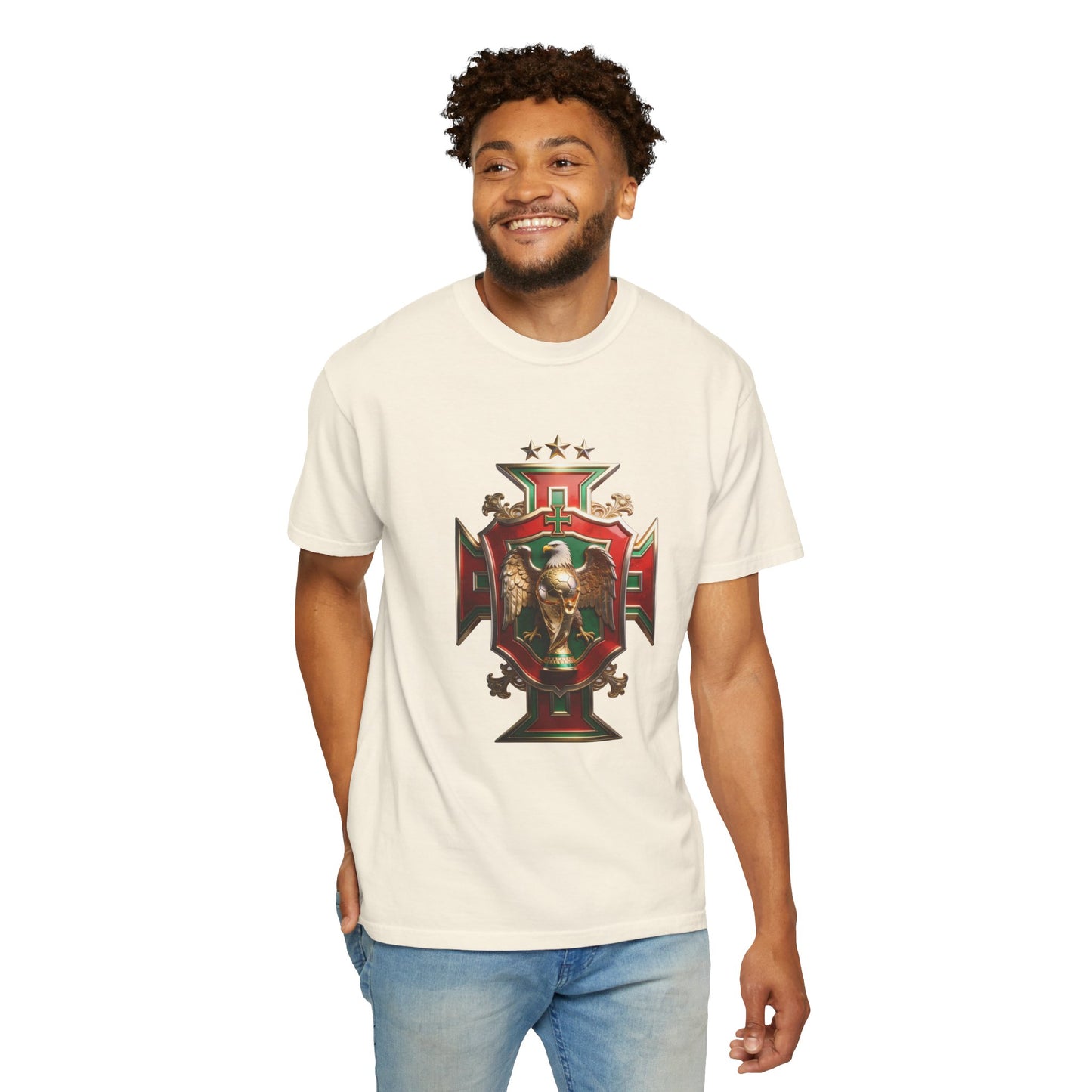 Portugal Football 'Brasão Real' Order of Christ Shield | Premium Graphic Tee