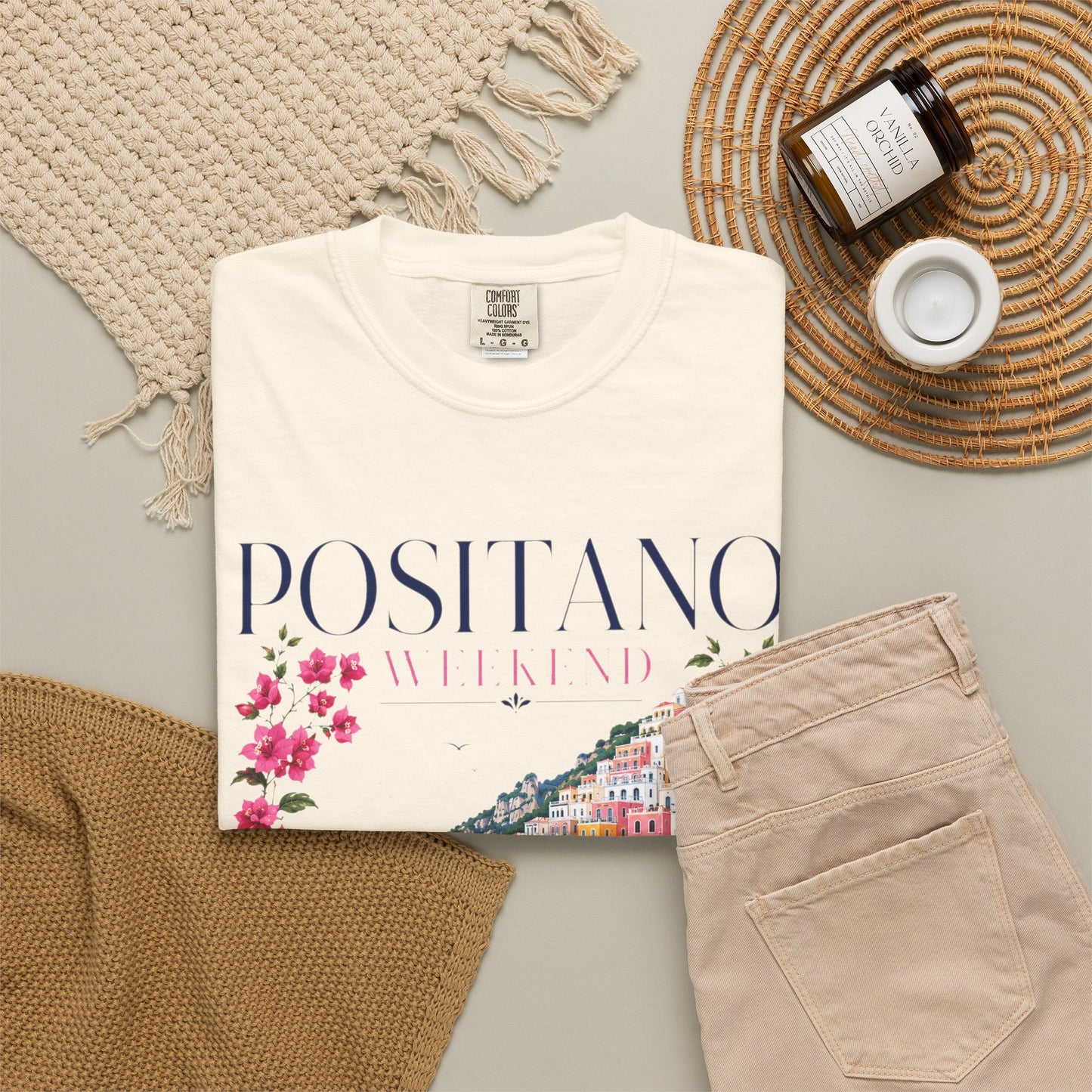 Positano Weekend – Italian Riviera | Premium Summer Tee