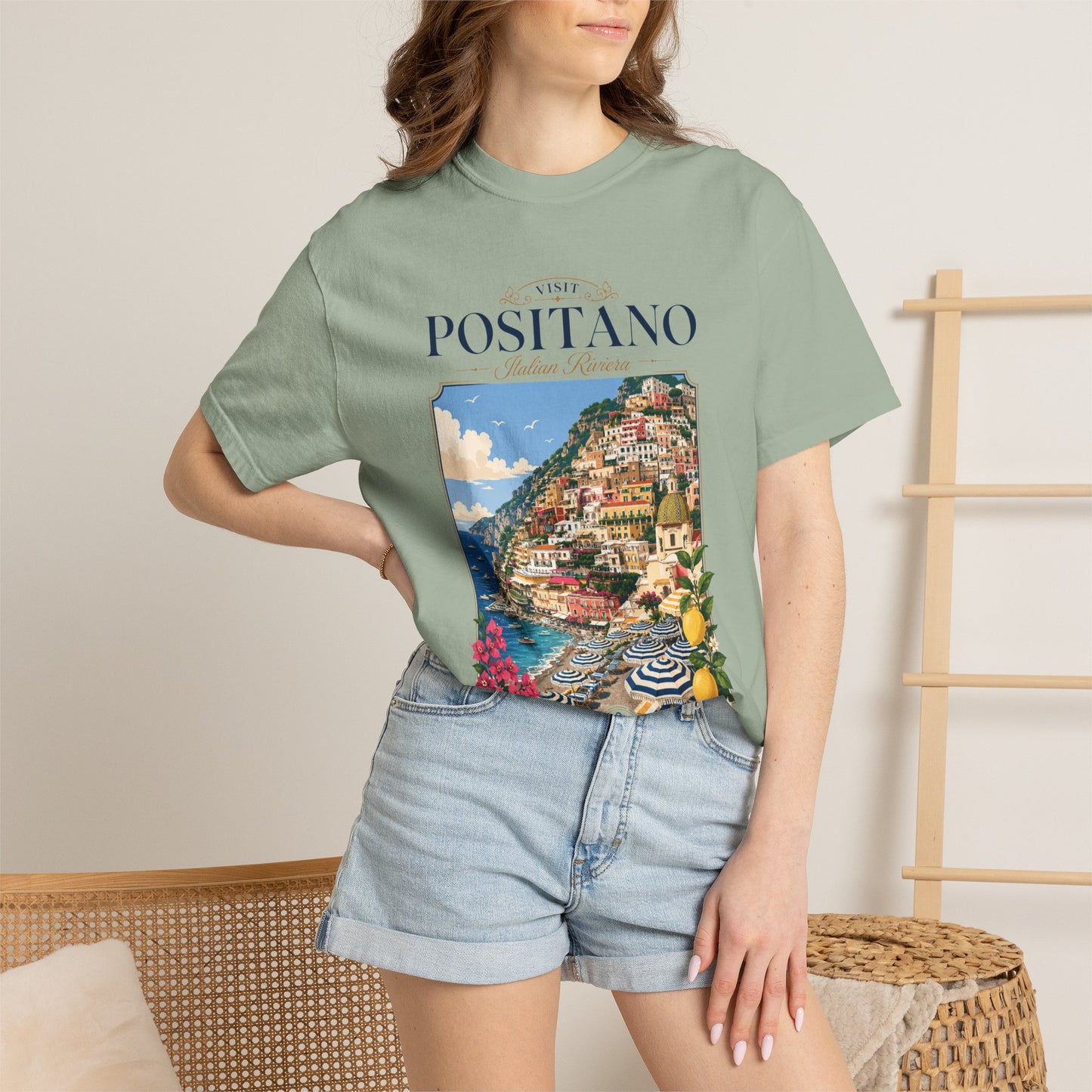 Visit Positano – Italian Riviera | Premium Summer Tee