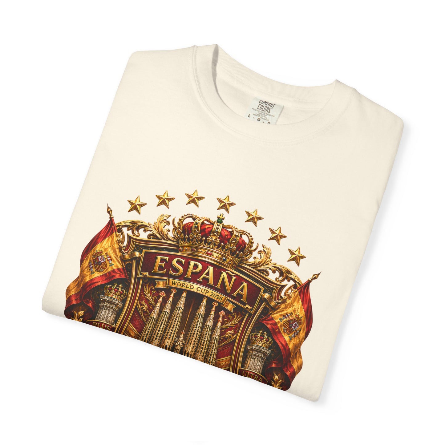 Spain Football World Cup 2026 'Catedral Imperial' Heritage Shield | Premium Graphic Tee