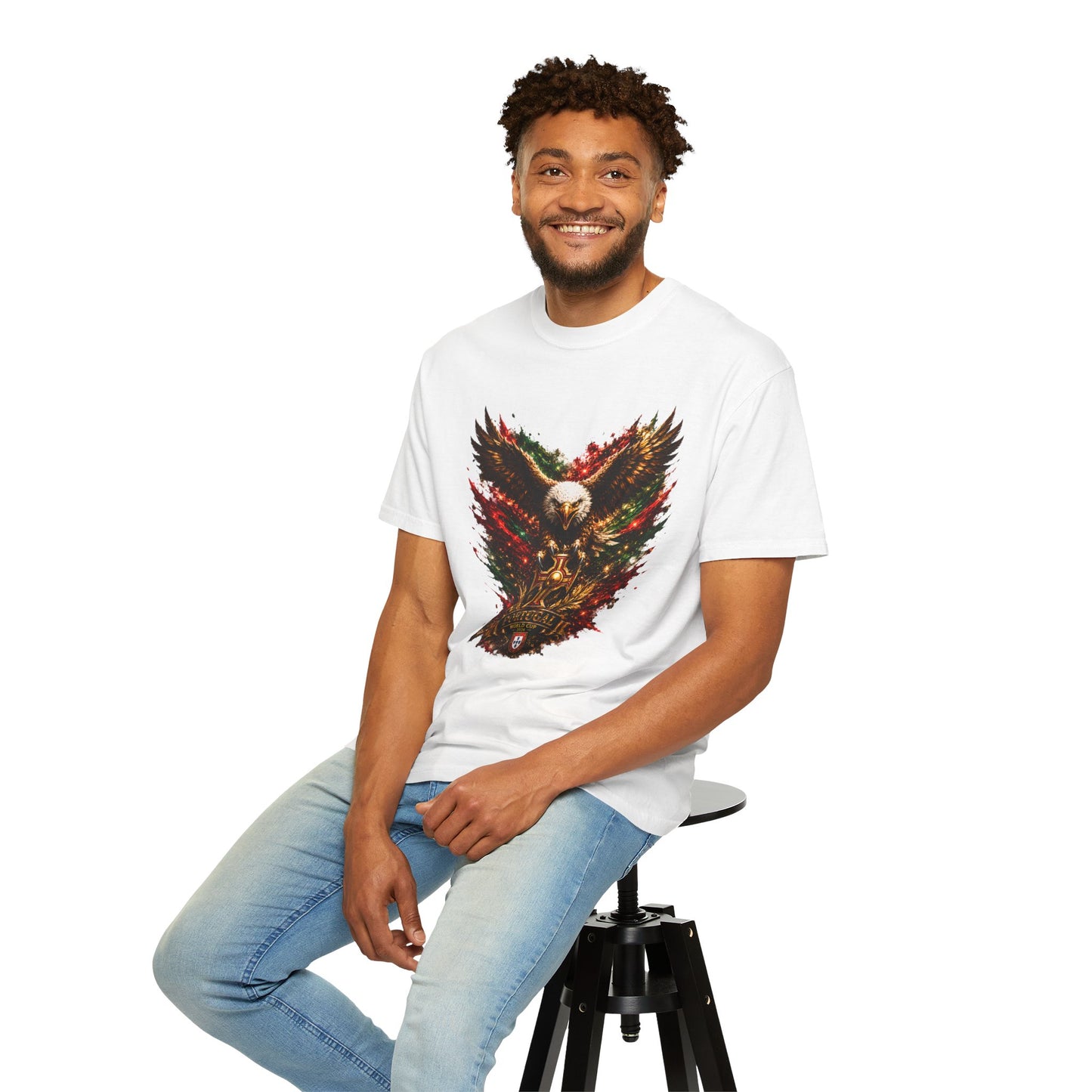 Portugal Football World Cup 2026 'Águia de Portugal' Sovereign Crest – Imperial Glory | Premium Summer Tee