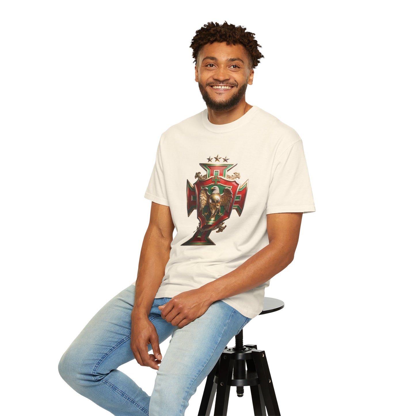 Portugal Football 'Brasão Real' Order of Christ Shield | Premium Graphic Tee