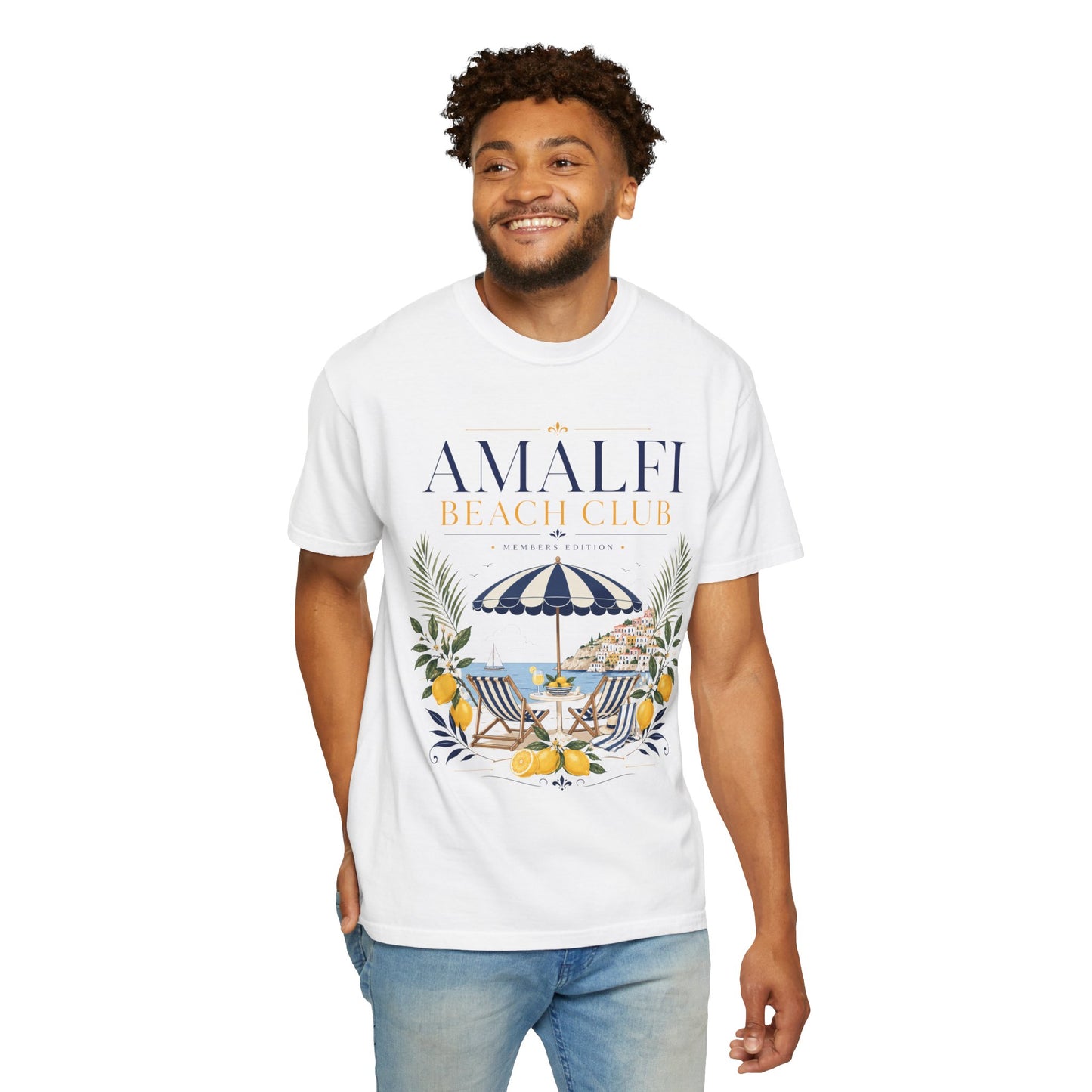 Amalfi Beach Club – Members Edition | Premium Summer Tee