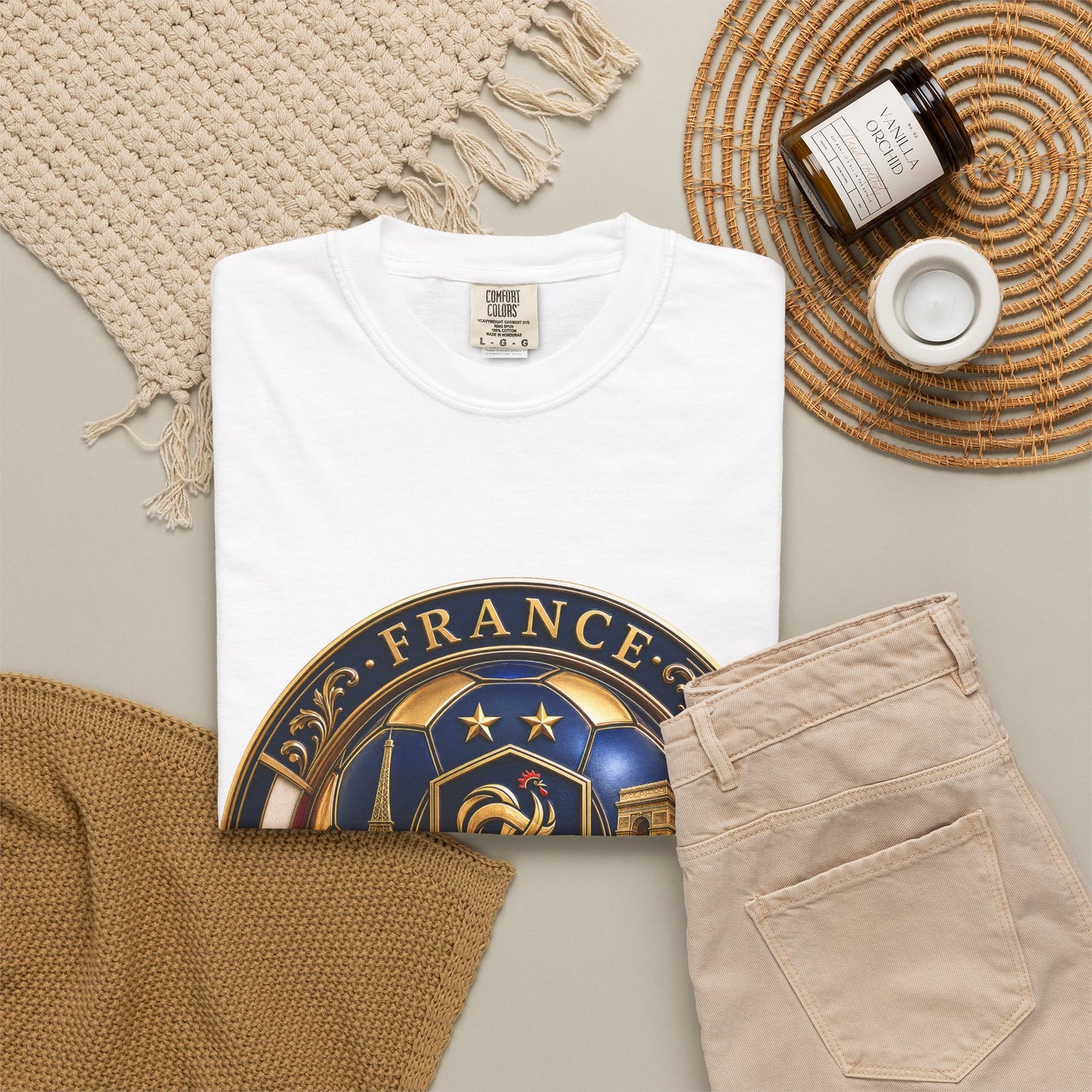 France Football World Cup 2026 Sovereign Shield Medallion | Premium Graphic Tee