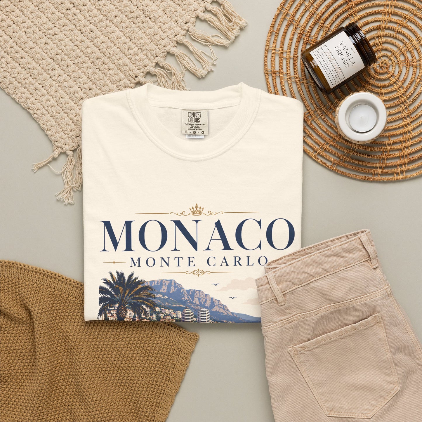 Monaco Monte Carlo – Luxury Coast | Premium Summer Tee
