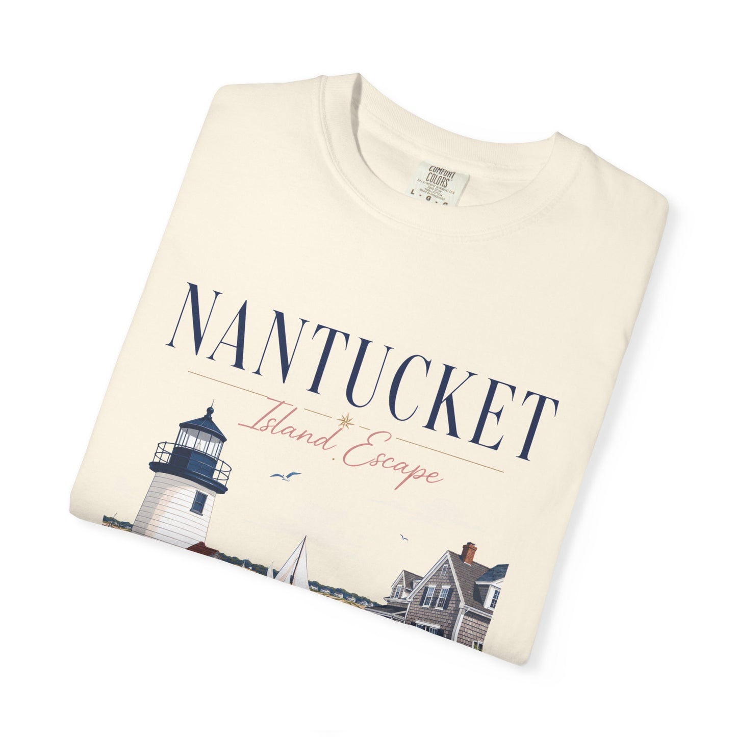 Nantucket Island Escape – Brant Point | Premium Summer Tee