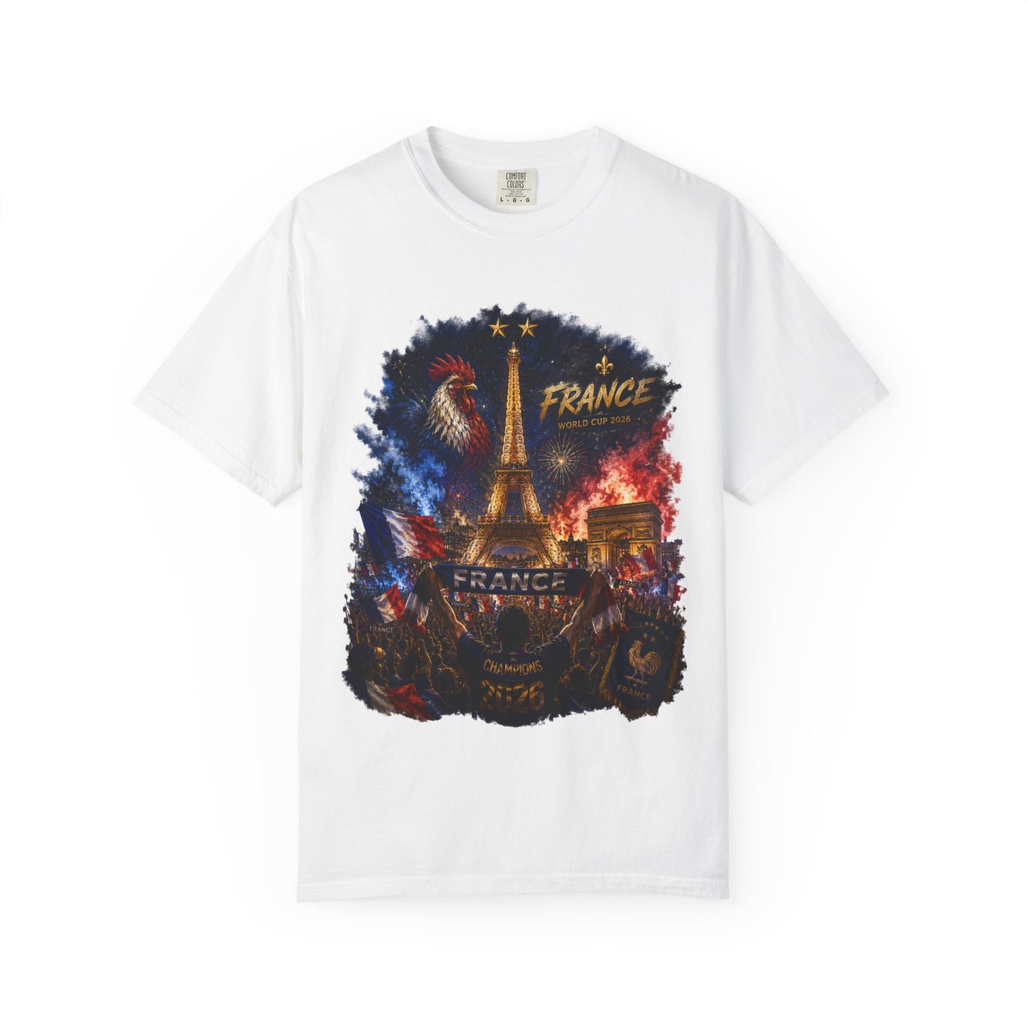 France World Cup 2026 Paris Midnight Celebration | Premium Graphic Tee