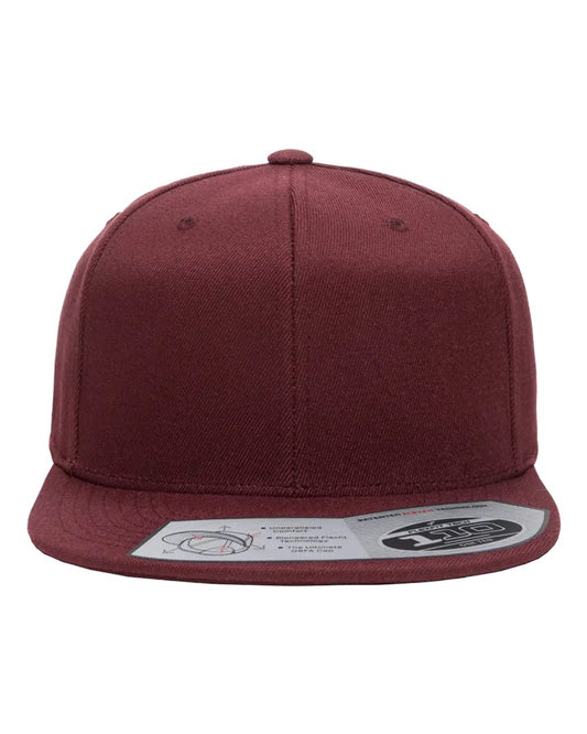 YP Classics Premium Snapback Cap Maroon