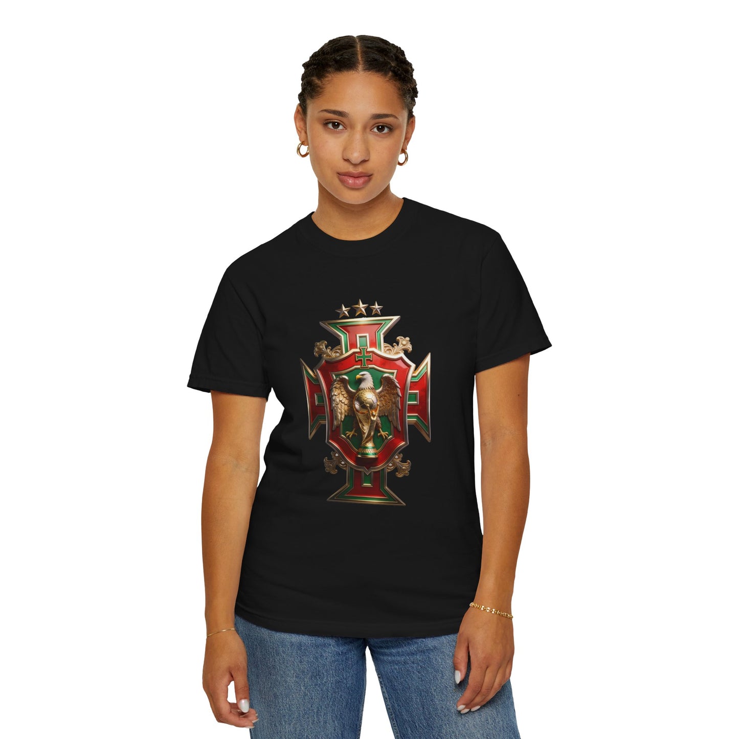 Portugal Football 'Brasão Real' Order of Christ Shield | Premium Graphic Tee