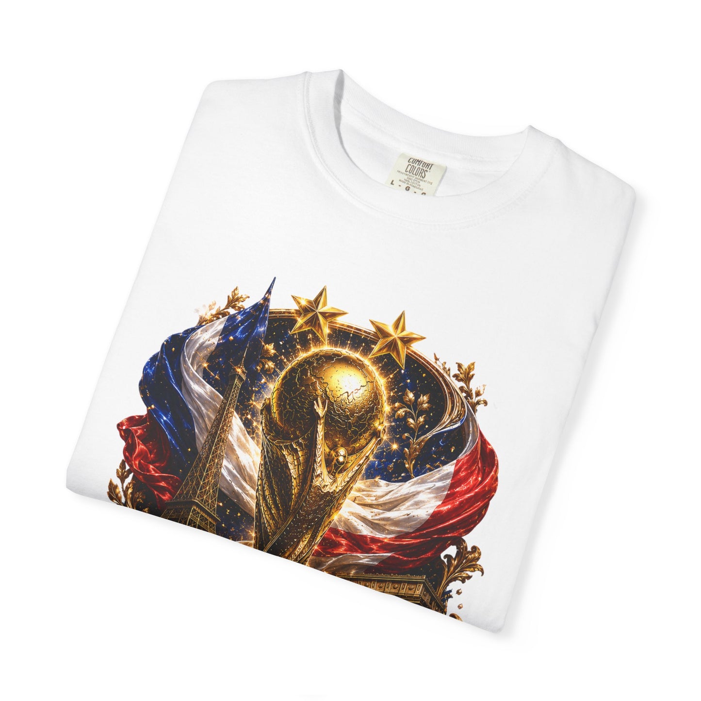 France World Cup 2026 Sovereign Trophy & Landmark Shield | Premium Graphic Tee