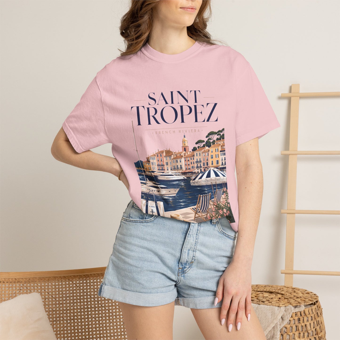 Saint Tropez – French Riviera | Premium Summer Tee