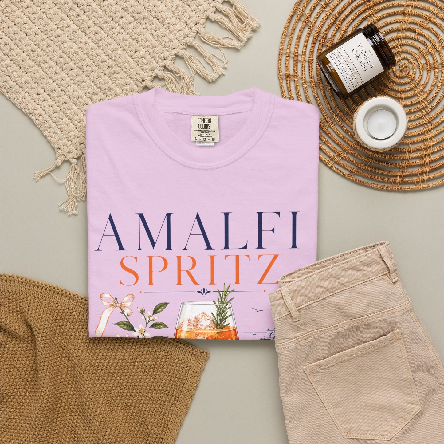 Amalfi Spritz – Golden Hour Club | Premium Summer Tee