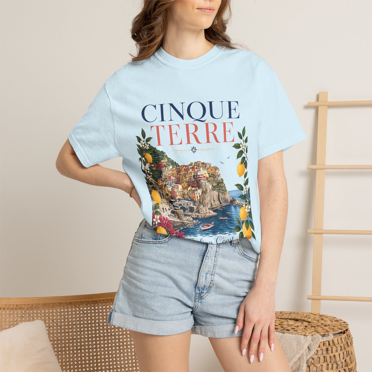 Cinque Terre – Italian Coast | Premium Summer Tee