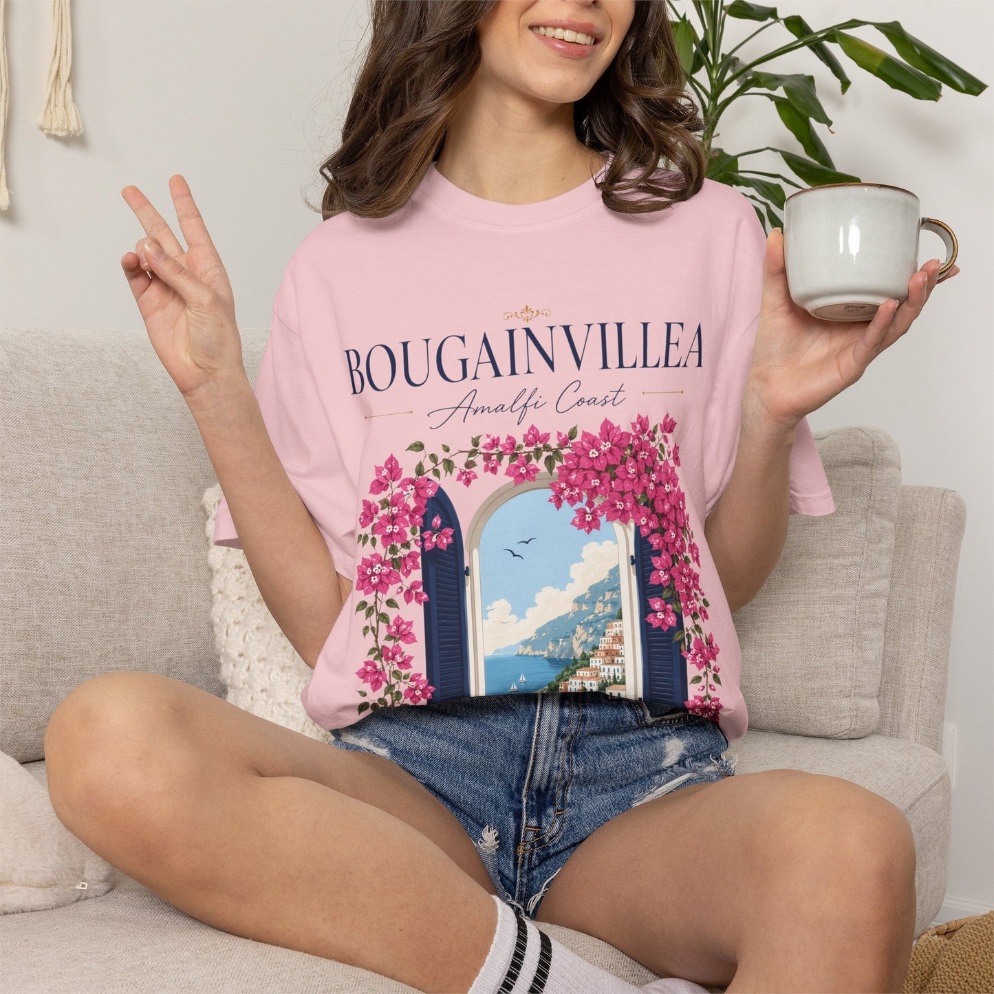 Bougainvillea – Amalfi Coast | Premium Graphic Tee