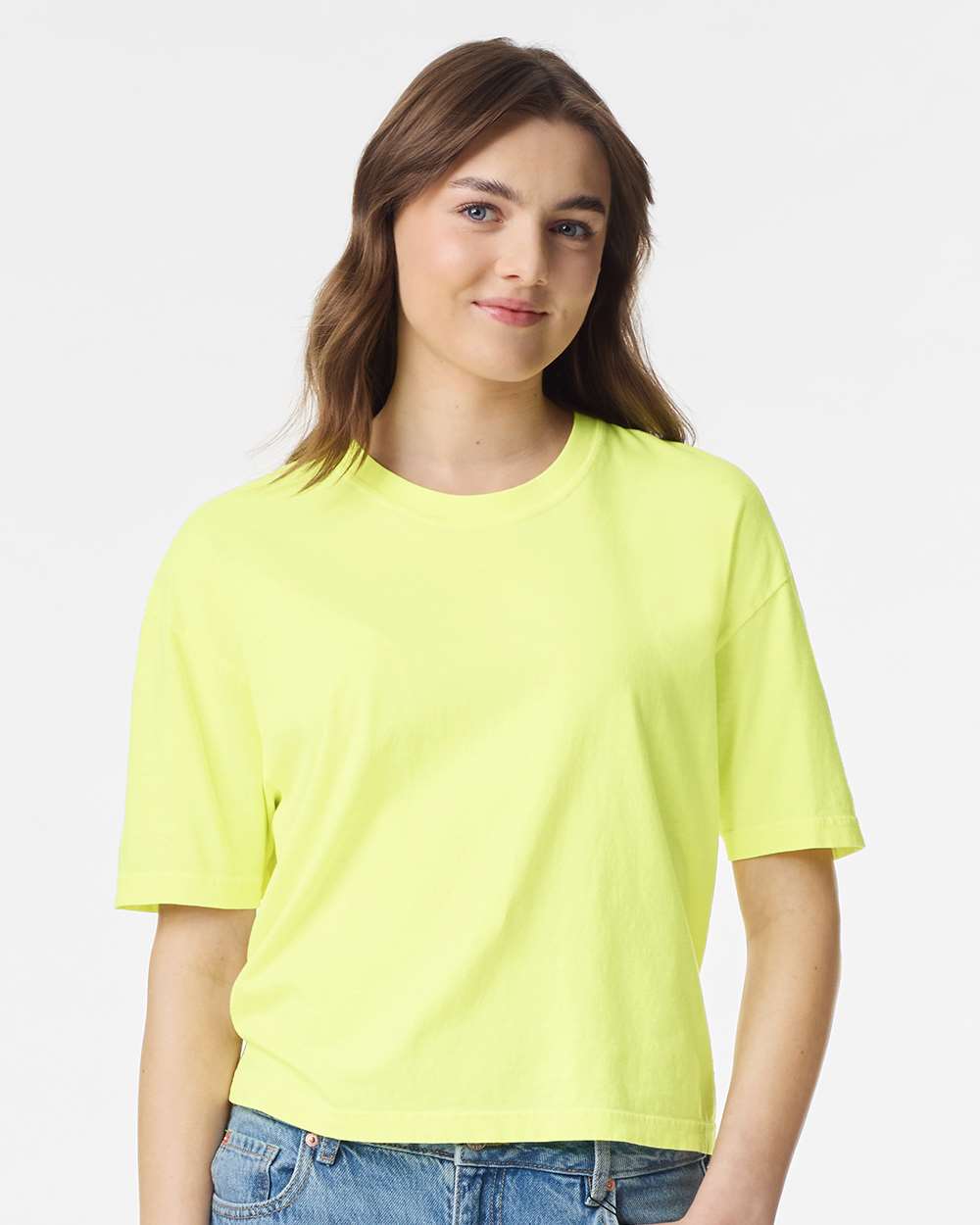 Women's Garment-Dyed Heavyweight Boxy T-Shirt