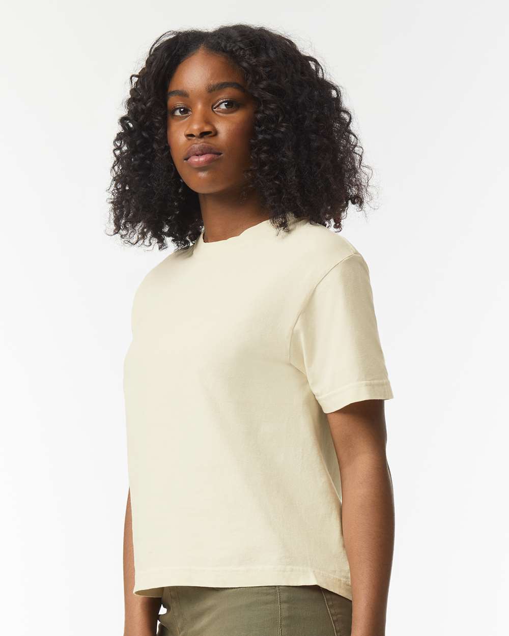 Women's Garment-Dyed Heavyweight Boxy T-Shirt