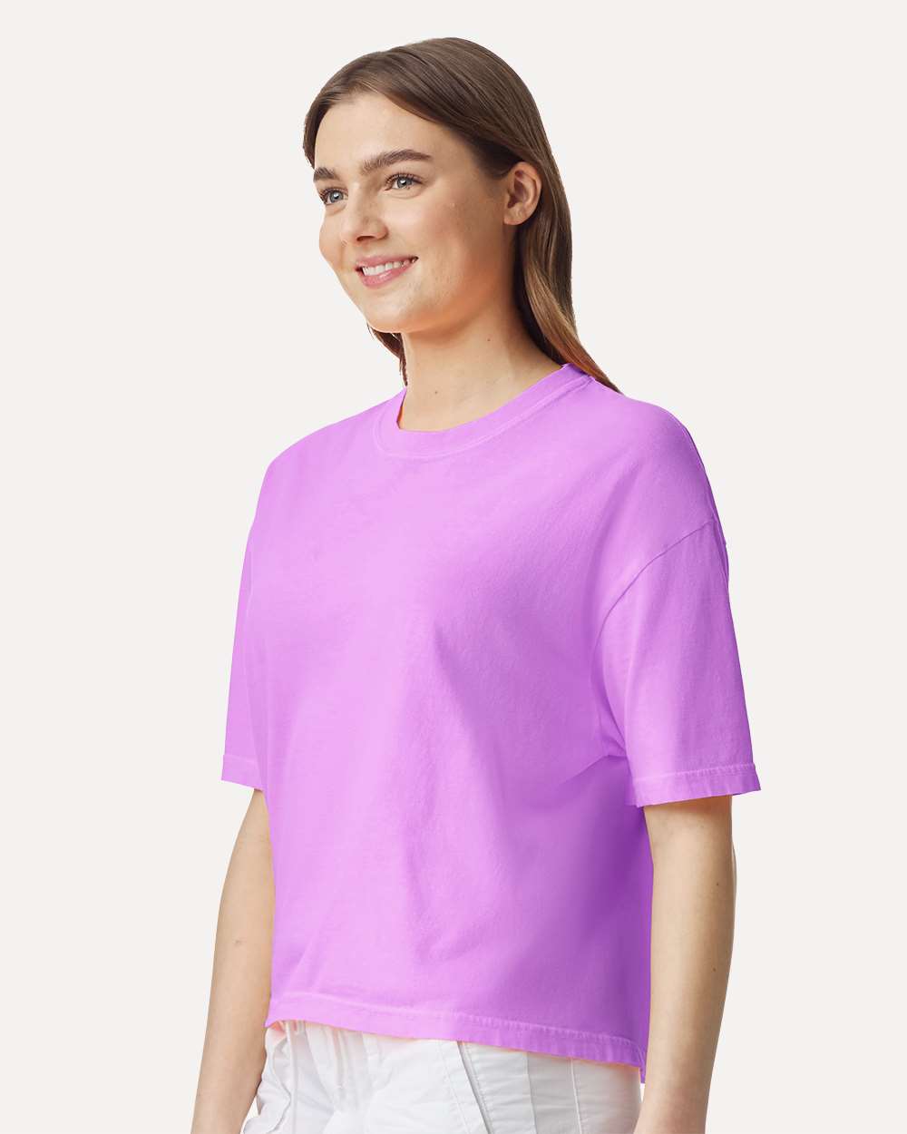 Women's Garment-Dyed Heavyweight Boxy T-Shirt