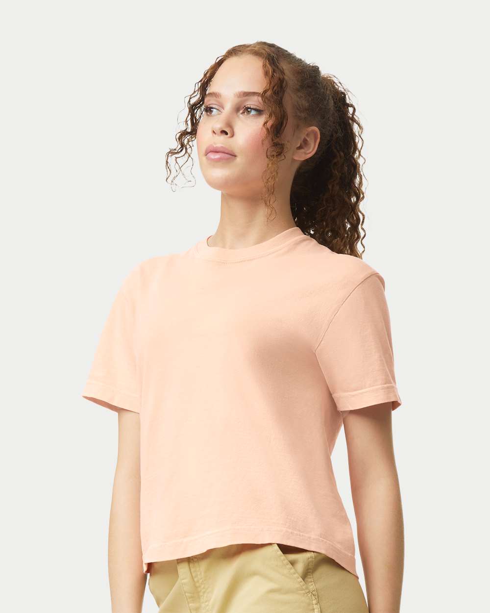 Women's Garment-Dyed Heavyweight Boxy T-Shirt