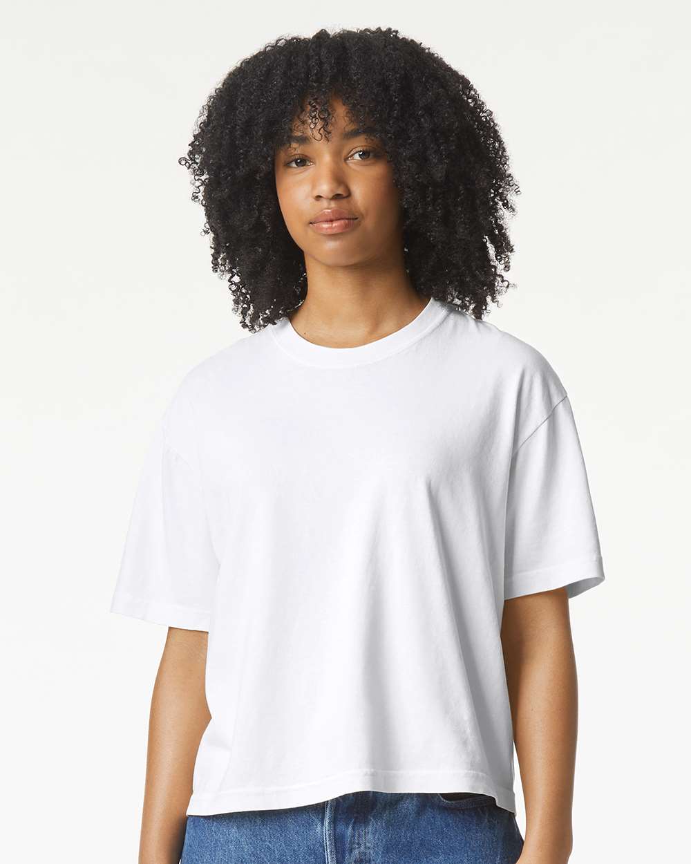 Women's Garment-Dyed Heavyweight Boxy T-Shirt