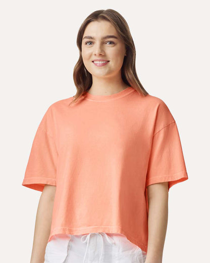 Women's Garment-Dyed Heavyweight Boxy T-Shirt