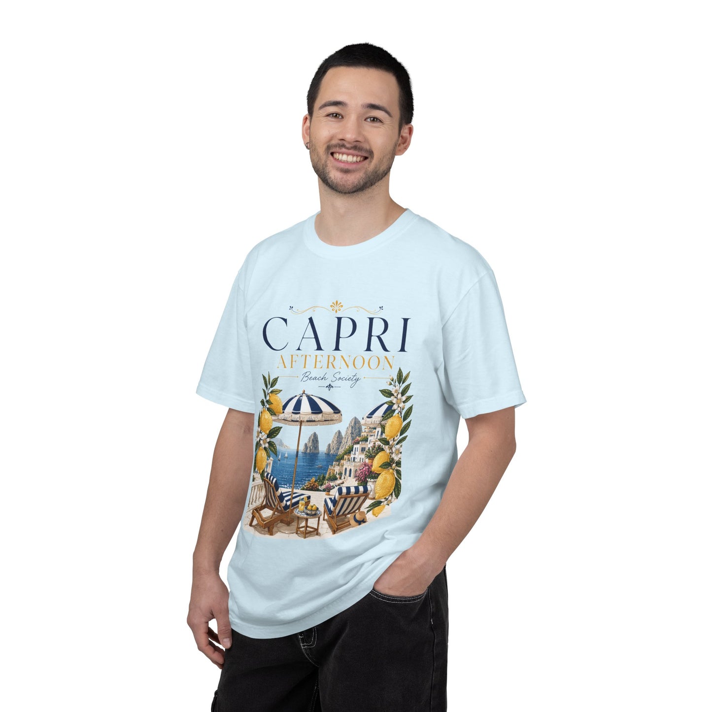 Capri Afternoon – Beach Society | Premium Graphic Tee