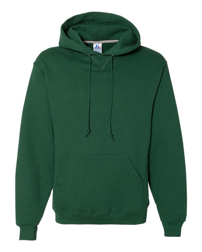 Russell Athletic Dri Power Hooded Sweatshirt, XL, Dark Green