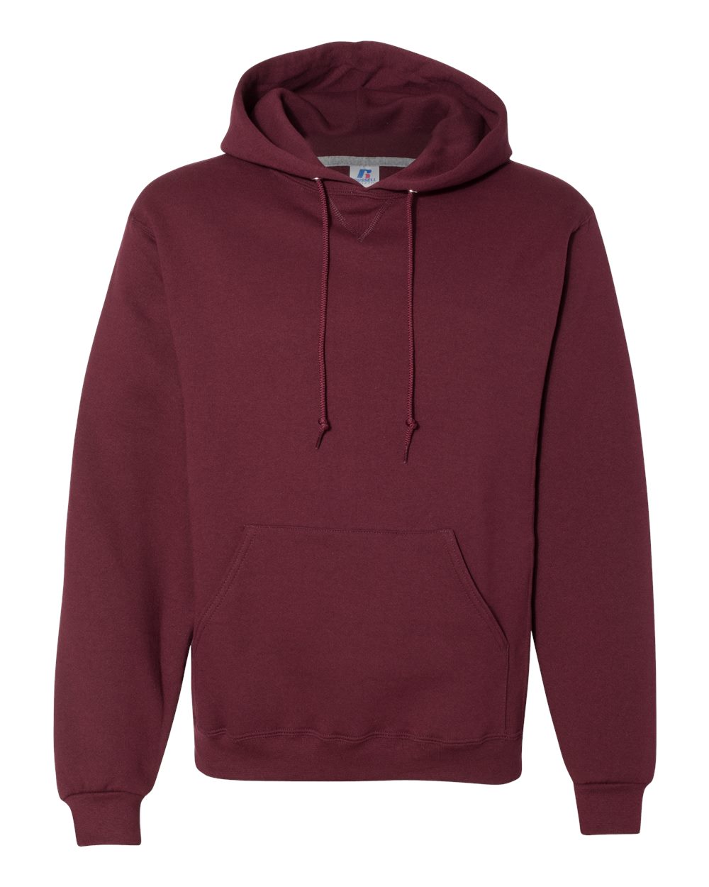 Russell Athletic Dri Power Hooded Sweatshirt, 2XL, Maroon