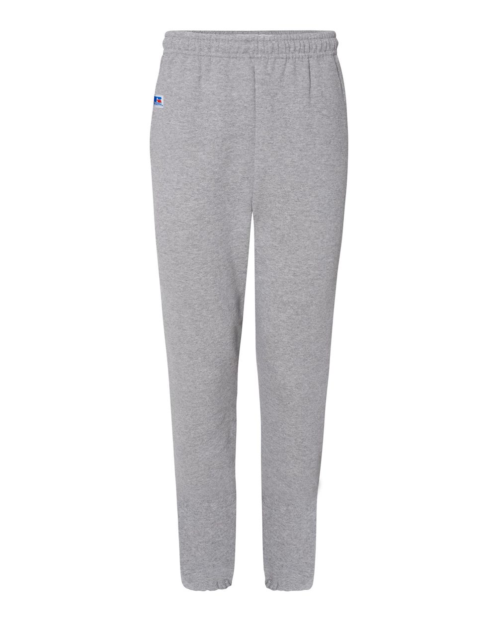 Russell Athletic Men's Big and Tall Cotton Jersey Pant with Pockets, Heather Grey, 3X
