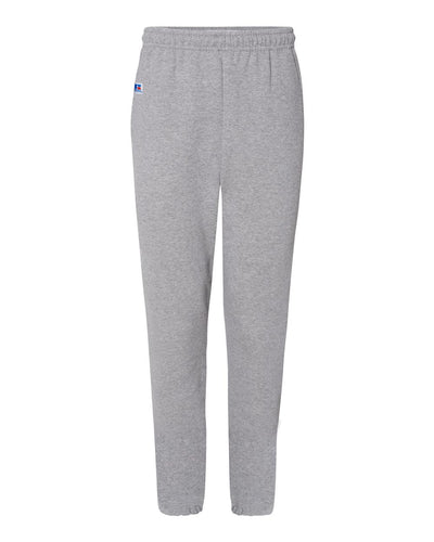 Russell Athletic Men's Big and Tall Cotton Jersey Pant with Pockets, Heather Grey, 3X
