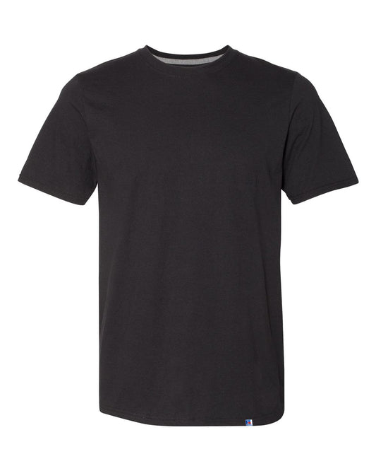 Russell Athletic Men's Basic T-Shirt, Black, Large