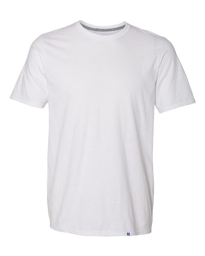 Russell Athletic Men's Dri-Power Raglan Tee, White, XXX-Large