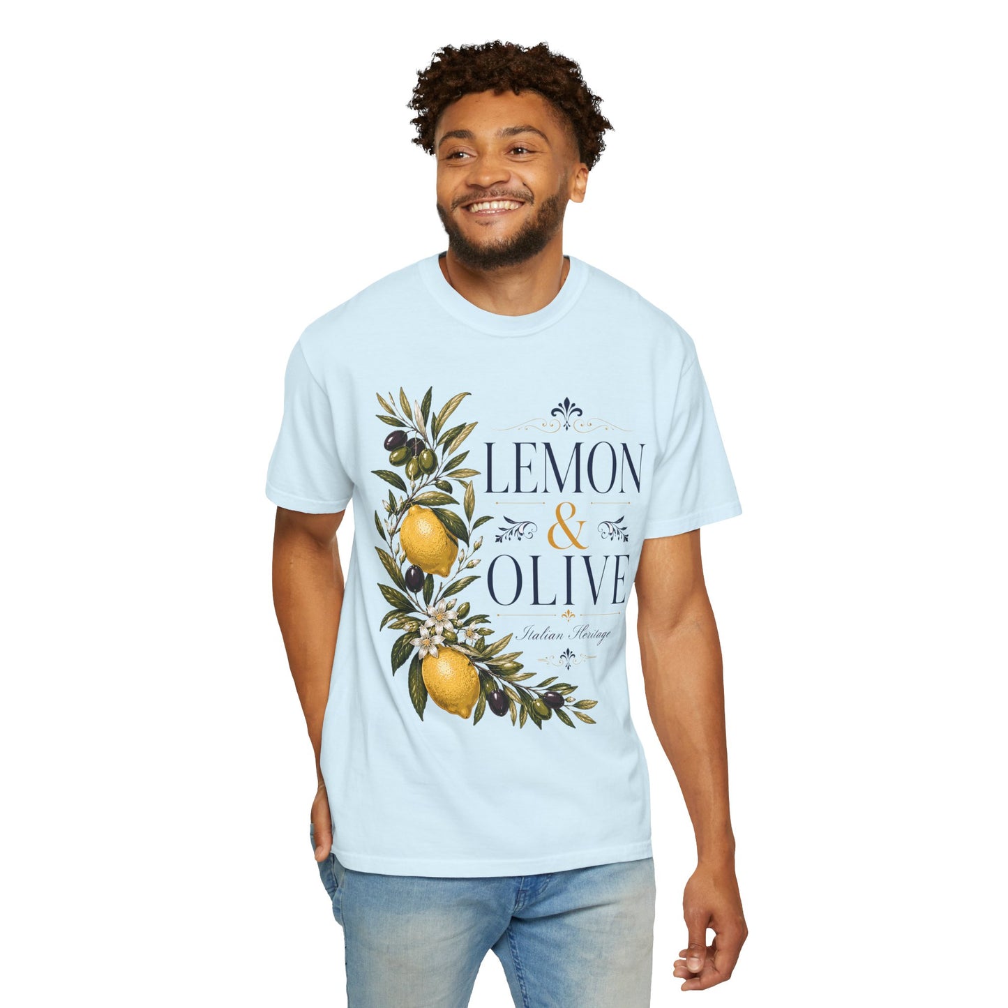 Lemon & Olive – Italian Heritage | Premium Graphic Tee