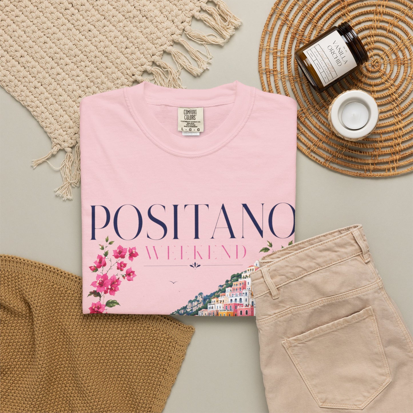 Positano Weekend – Italian Riviera | Premium Summer Tee