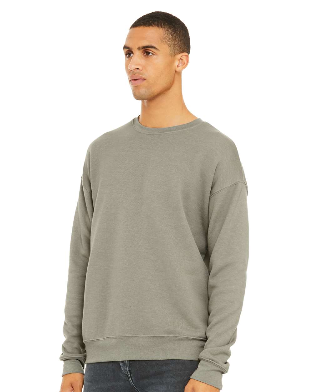 Unisex Sponge Fleece Drop Shoulder Crewneck Sweatshirt