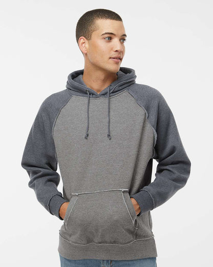 Men's Vintage Heather Hooded Sweatshirt