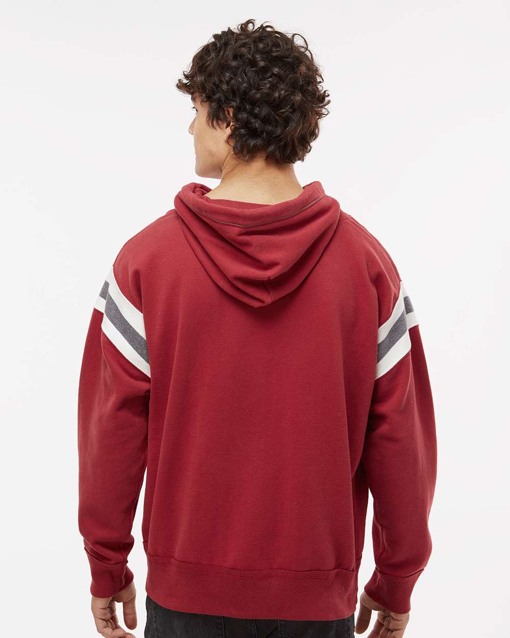Men's Vintage Athletic Hooded Sweatshirt