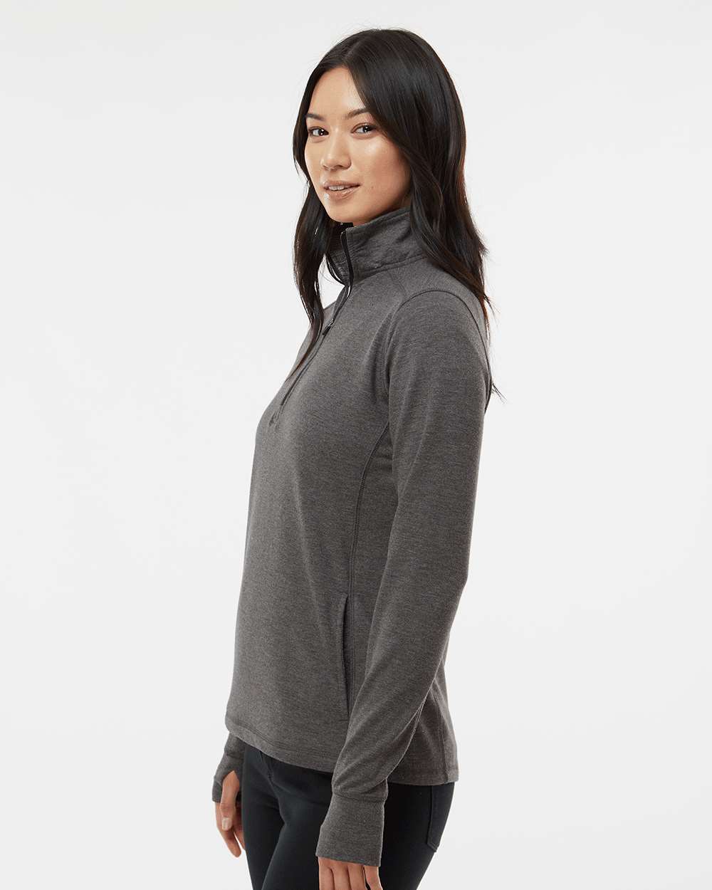WomenÂ’s Omega Stretch Quarter-Zip Pullover