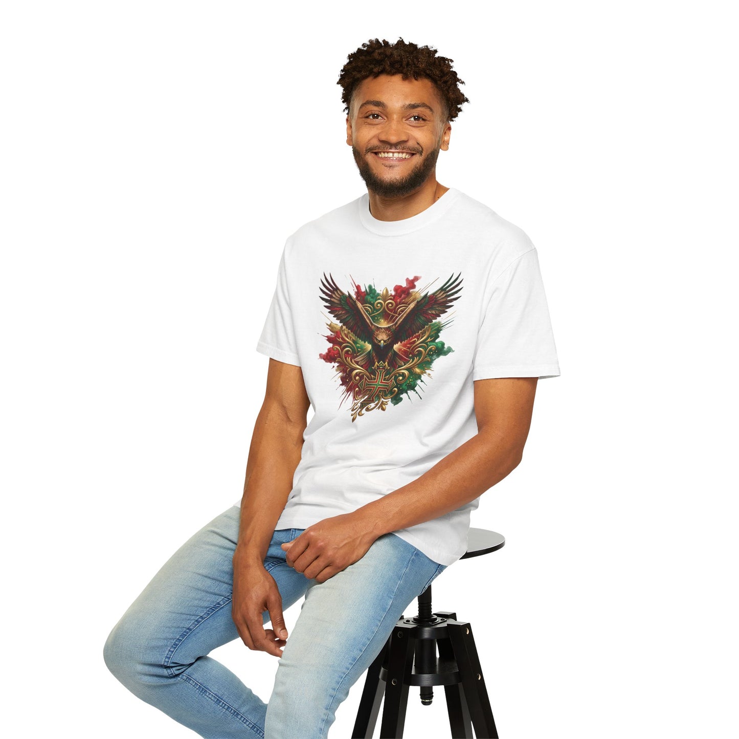 Portugal Football 'Espírito de Vitória' Sovereign Crest | Premium Graphic Tee