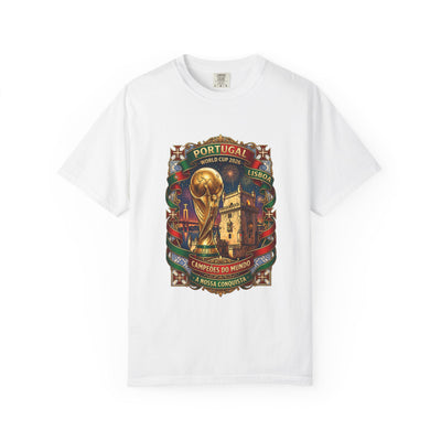 Portugal Football World Cup 2026 'A Nossa Conquista' Celebration Shield | Premium Graphic Tee