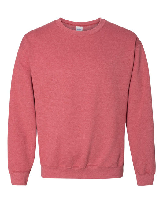 Gildan Unisex Adult 's Athletic-sweatshirts, Heather Sport Scarlet Red (1-pack), Large US