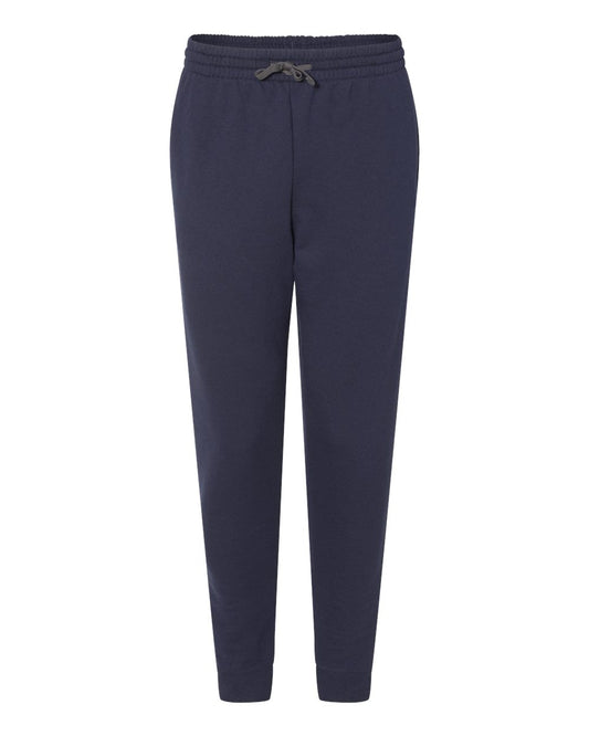 Jerzees mens Fleece Sweatpants, Elastic Bottom - Navy, Large US