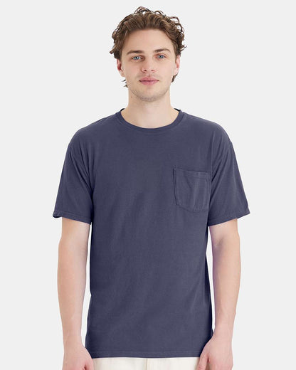 Unisex Garment-Dyed Pocket T-Shirt