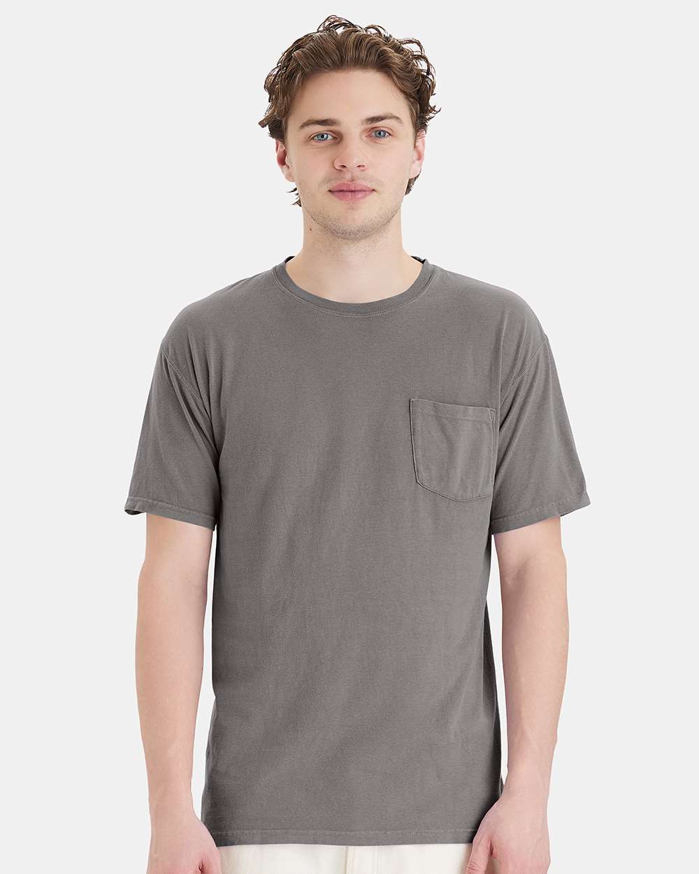 Unisex Garment-Dyed Pocket T-Shirt