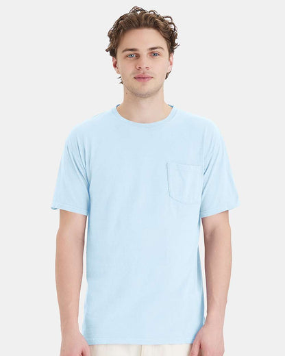 Unisex Garment-Dyed Pocket T-Shirt