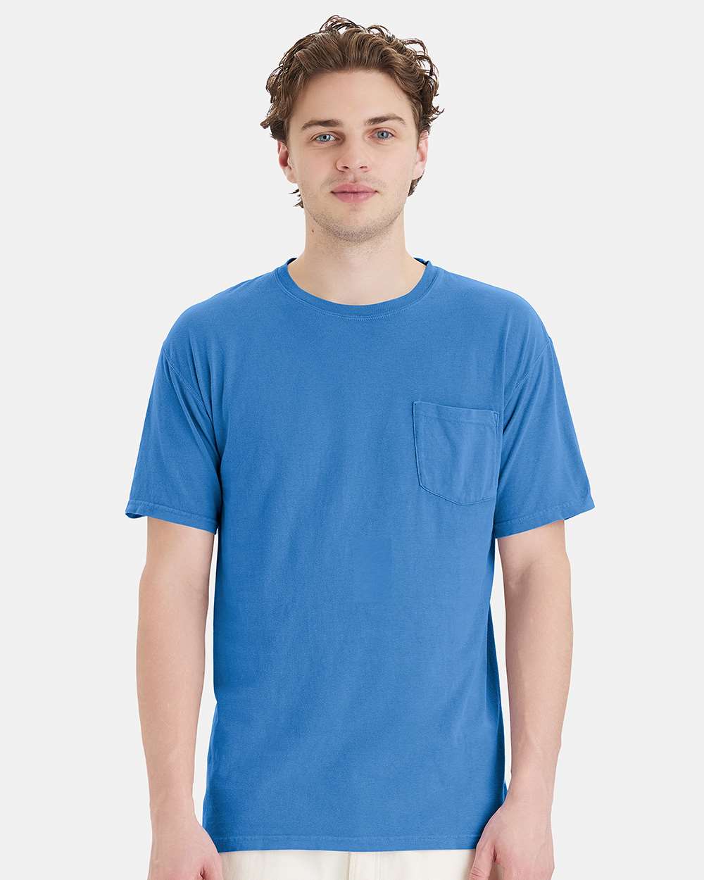Unisex Garment-Dyed Pocket T-Shirt