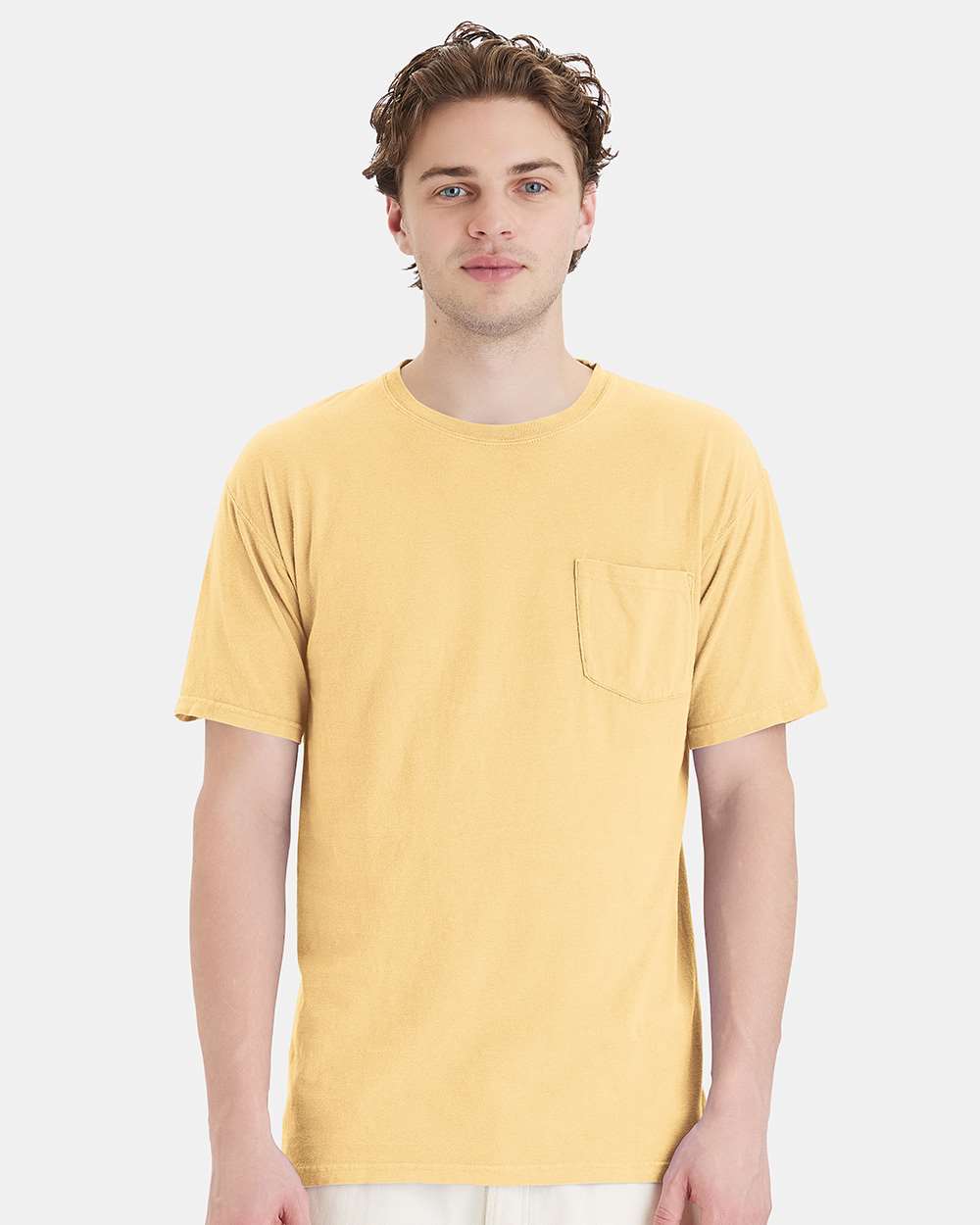 Unisex Garment-Dyed Pocket T-Shirt