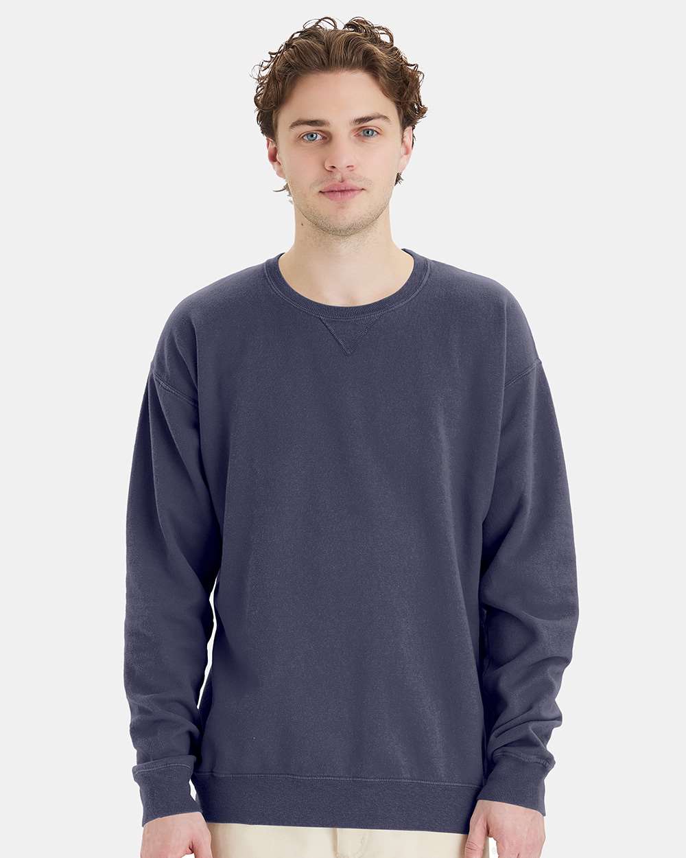 Unisex Garment-Dyed Crewneck Sweatshirt