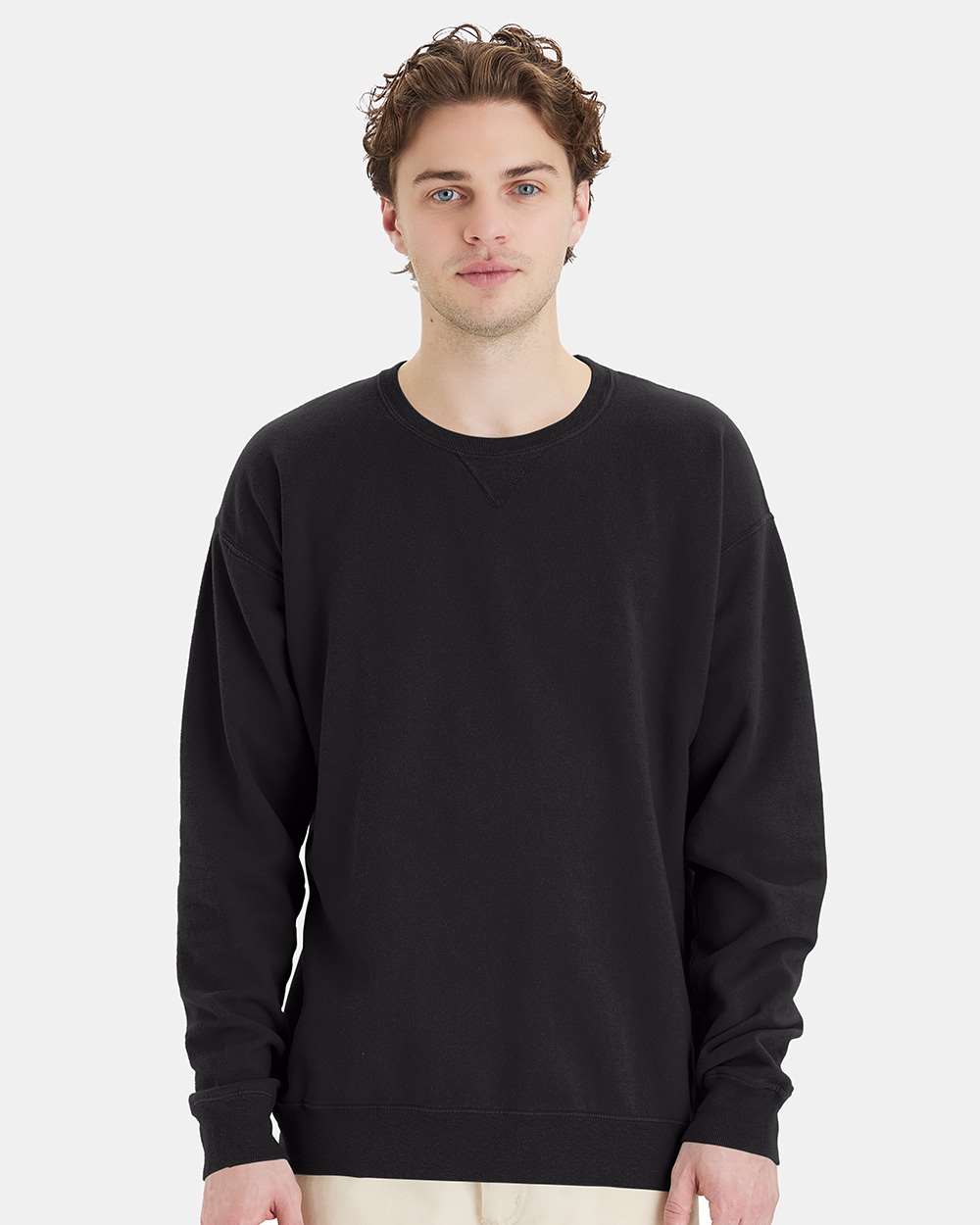 Unisex Garment-Dyed Crewneck Sweatshirt